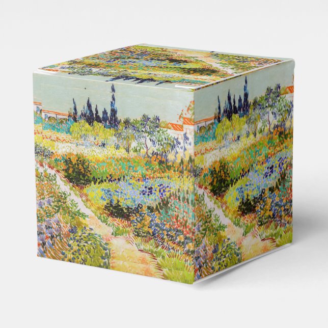 Vincent van Gogh - Garden at Arles Favor Box (Front Side)