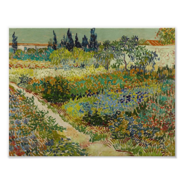 Vincent van Gogh - Garden at Arles Photo Print (Front)