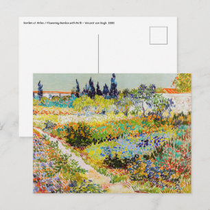 Vincent van Gogh - Garden at Arles Postcard