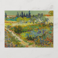 Vincent Van Gogh Garden at Arles