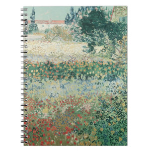 Vincent van Gogh   Garden in Bloom, Arles, 1888 Notebook