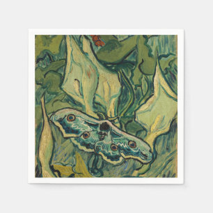 Vincent van Gogh - Giant Peacock Moth Napkin