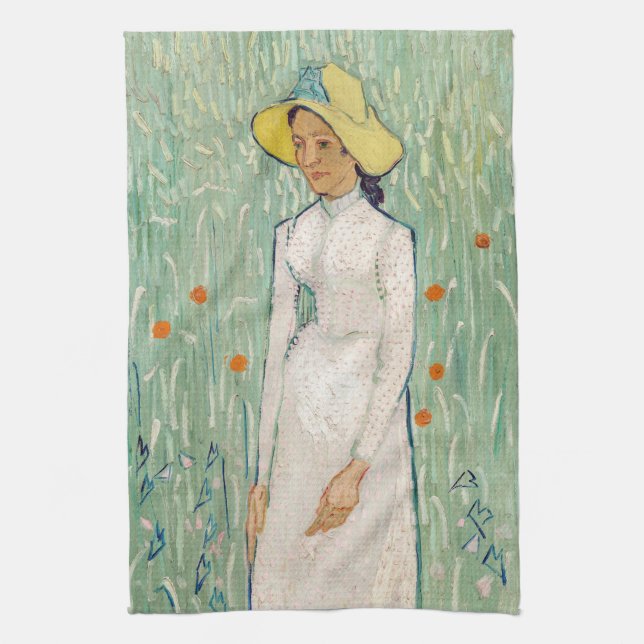 Vincent van Gogh - Girl in White Kitchen Towel (Vertical)