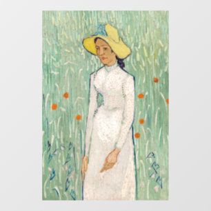 Vincent van Gogh - Girl in White Window Cling
