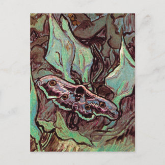 Vincent Van Gogh - Great Peacock Moth Fine Art Postcard