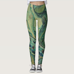 Vincent Van Gogh - Great Peacock Moth Leggings