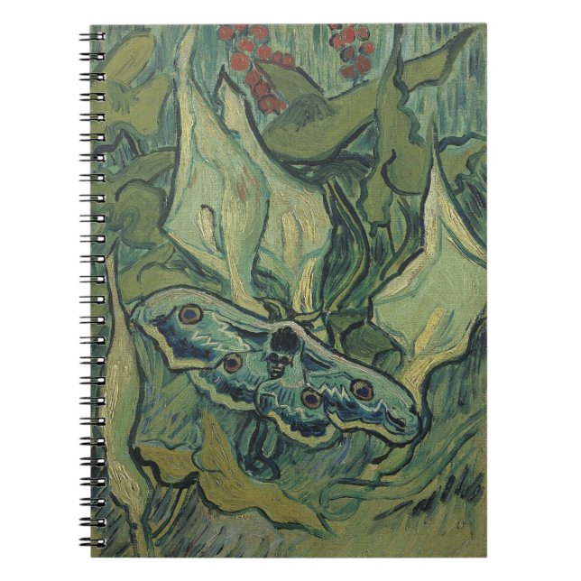 Vincent van Gogh - Great Peacock Moth Notebook (Front)