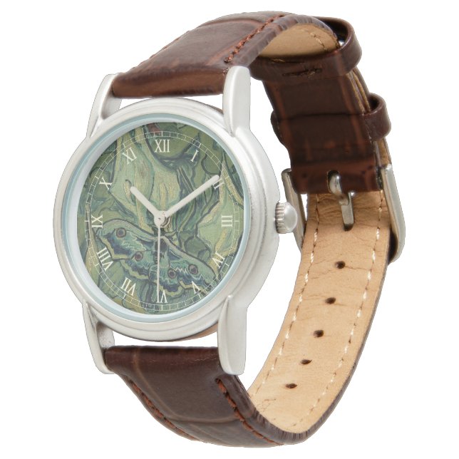Vincent van Gogh - Great Peacock Moth Watch (Angled)
