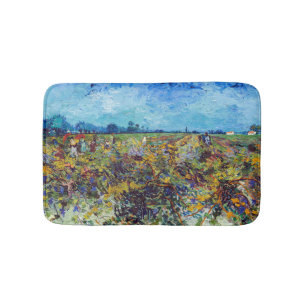 Vincent van Gogh - Green Vineyard Bath Mat