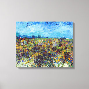 Vincent van Gogh - Green Vineyard Canvas Print