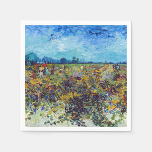 Vincent van Gogh - Green Vineyard Napkin