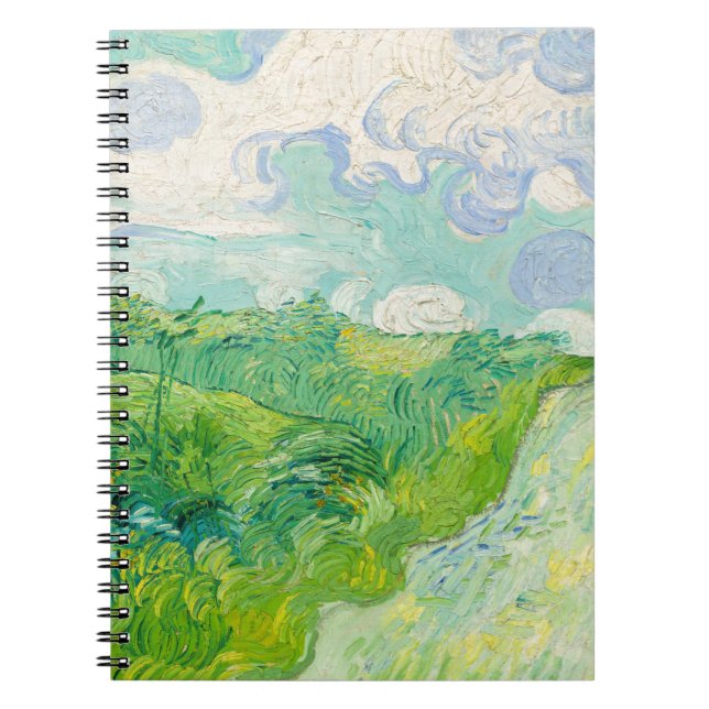 Vincent van Gogh - Green Wheat Field, Auvers Notebook (Front)