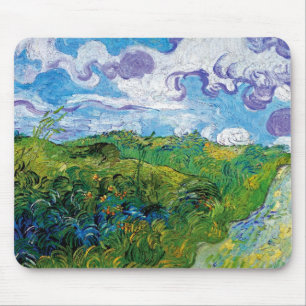 Vincent Van Gogh - Green Wheat Fields In Auvers Mouse Pad