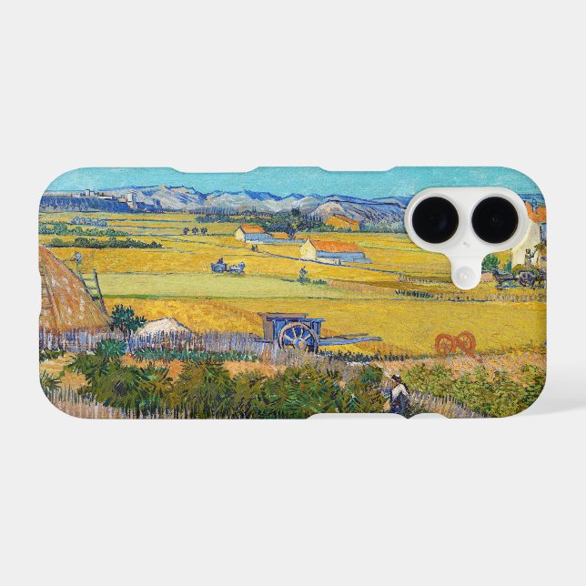 Vincent van Gogh - Harvest at La Crau (Back (Horizontal))