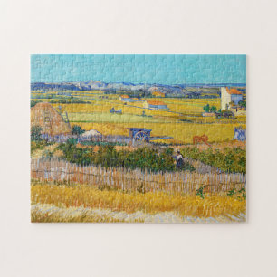 Vincent van Gogh - Harvest at La Crau Jigsaw Puzzle