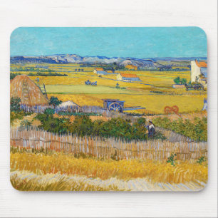 Vincent van Gogh - Harvest at La Crau Mouse Pad