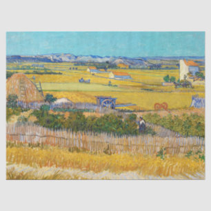 Vincent van Gogh - Harvest at La Crau Tissue Paper
