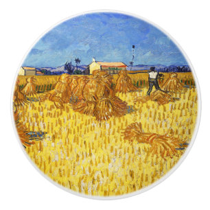 Vincent van Gogh - Harvest in Provence Ceramic Knob
