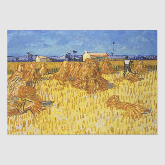 Vincent van Gogh - Harvest in Provence Tissue Paper (Front)