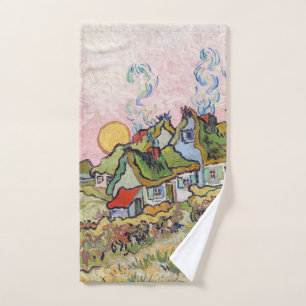 Vincent van Gogh - Houses and Figure Bath Towel Set