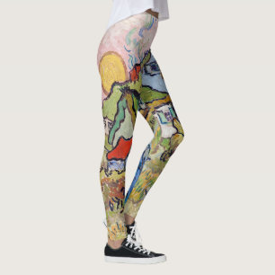 Vincent van Gogh - Houses and Figure Leggings