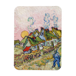 Vincent van Gogh - Houses and Figure Magnet