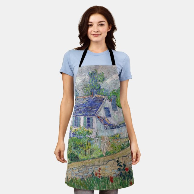 Vincent van Gogh - Houses at Auvers Apron (Worn)