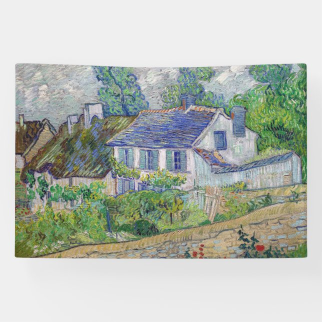 Vincent van Gogh - Houses at Auvers Banner (Horizontal)
