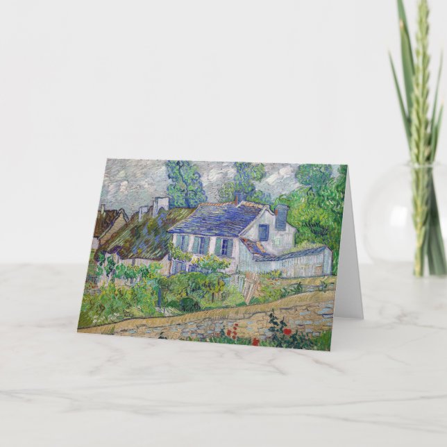 Vincent van Gogh - Houses at Auvers Card (Front)