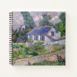 Vincent Van Gogh - Houses at Auvers Notebook<br><div class="desc">Vincent Van Gogh - Houses at Auvers</div>