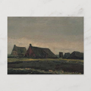 vincent van gogh - hutten postcard