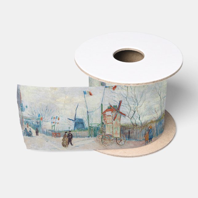 Vincent van Gogh - Impasse des Deux Freres Satin Ribbon (Spool)