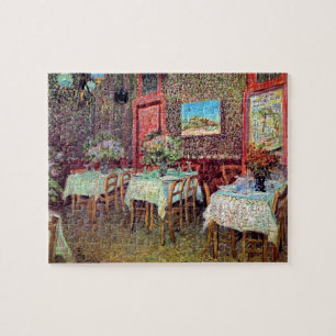 Vincent Van Gogh - Interior Of A Restaurant Jigsaw Puzzle