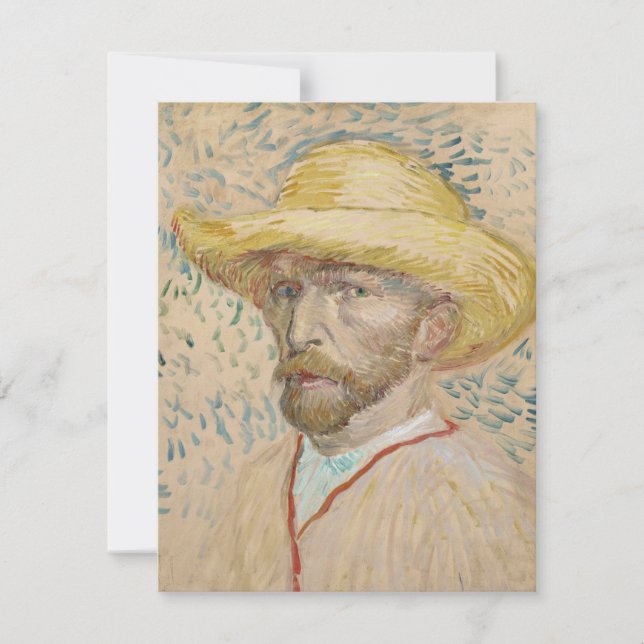 Vincent van Gogh, Invitation autoportrait (Devant)
