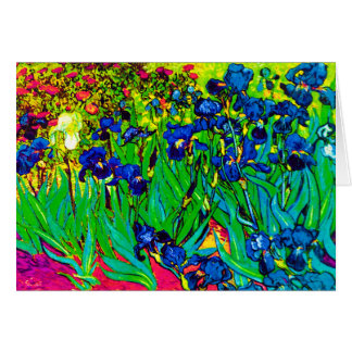 Vincent van Gogh - iris - art de bruit d'amant de
