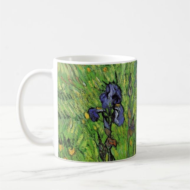 Vincent van Gogh - Iris Coffee Mug (Left)