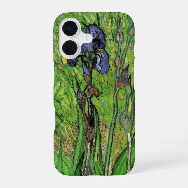 Vincent van Gogh - Iris iPhone 16 Case (Back)