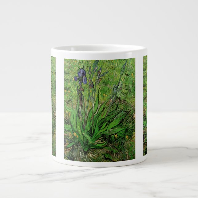 Vincent van Gogh - Iris Large Coffee Mug (Front)