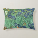 Vincent van Gogh | Irises, 1889 Accent Pillow<br><div class="desc">Irises, 1889 | by Vincent van Gogh | Art Location: J. Paul Getty Museum, Los Angeles, USA | Dutch Artist | Image Collection Number: BAL40070</div>
