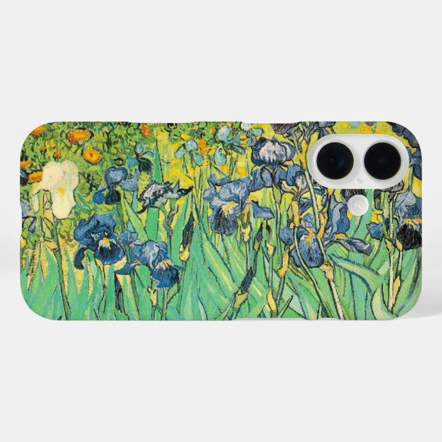Vincent van Gogh Irises 1889 Blue Flow Flowers Case-Mate iPhone Case (Back (Horizontal))
