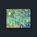 Vincent van Gogh | Irises, 1889 Canvas Print<br><div class="desc">Irises,  1889 | by Vincent van Gogh | Art Location: J. Paul Getty Museum,  Los Angeles,  USA | Dutch Artist | Image Collection Number: BAL40070</div>