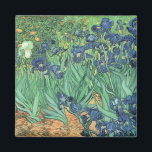Vincent van Gogh | Irises, 1889 Magnet<br><div class="desc">Irises,  1889 | by Vincent van Gogh | Art Location: J. Paul Getty Museum,  Los Angeles,  USA | Dutch Artist | Image Collection Number: BAL40070</div>