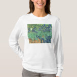 Vincent van Gogh | Irises, 1889 T-Shirt<br><div class="desc">Irises,  1889 | by Vincent van Gogh | Art Location: J. Paul Getty Museum,  Los Angeles,  USA | Dutch Artist | Image Collection Number: BAL40070</div>
