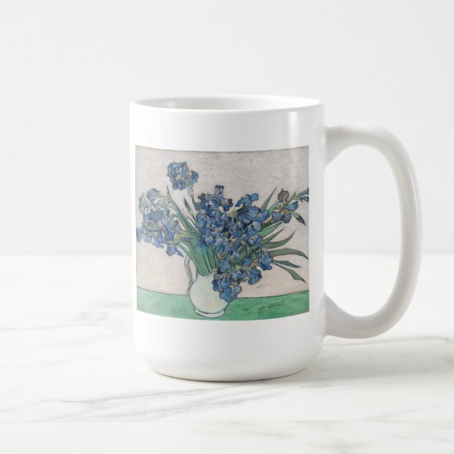 Vincent Van Gogh | Irises, 1890 Coffee Mug (Right)