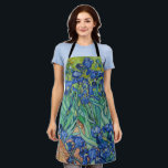 Vincent Van Gogh - Irises Apron<br><div class="desc">Irises / Iris - Vincent Van Gogh,  1889</div>