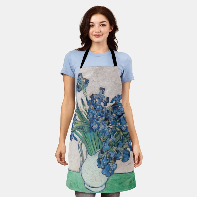 Vincent van Gogh - Irises Apron (Worn)