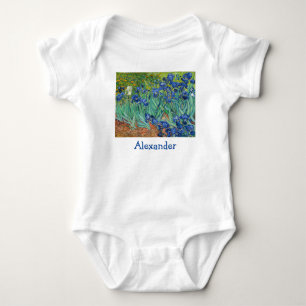 Vincent Van Gogh - Irises Baby Bodysuit