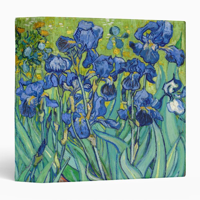 Vincent Van Gogh - Irises Binder (Front/Spine)