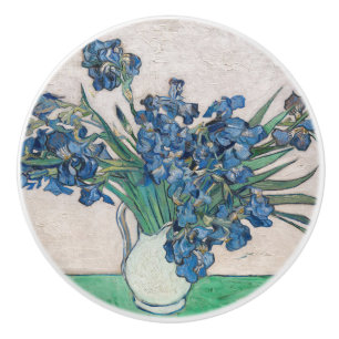 Vincent van Gogh - Irises Ceramic Knob