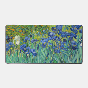 Vincent Van Gogh - Irises Desk Mat